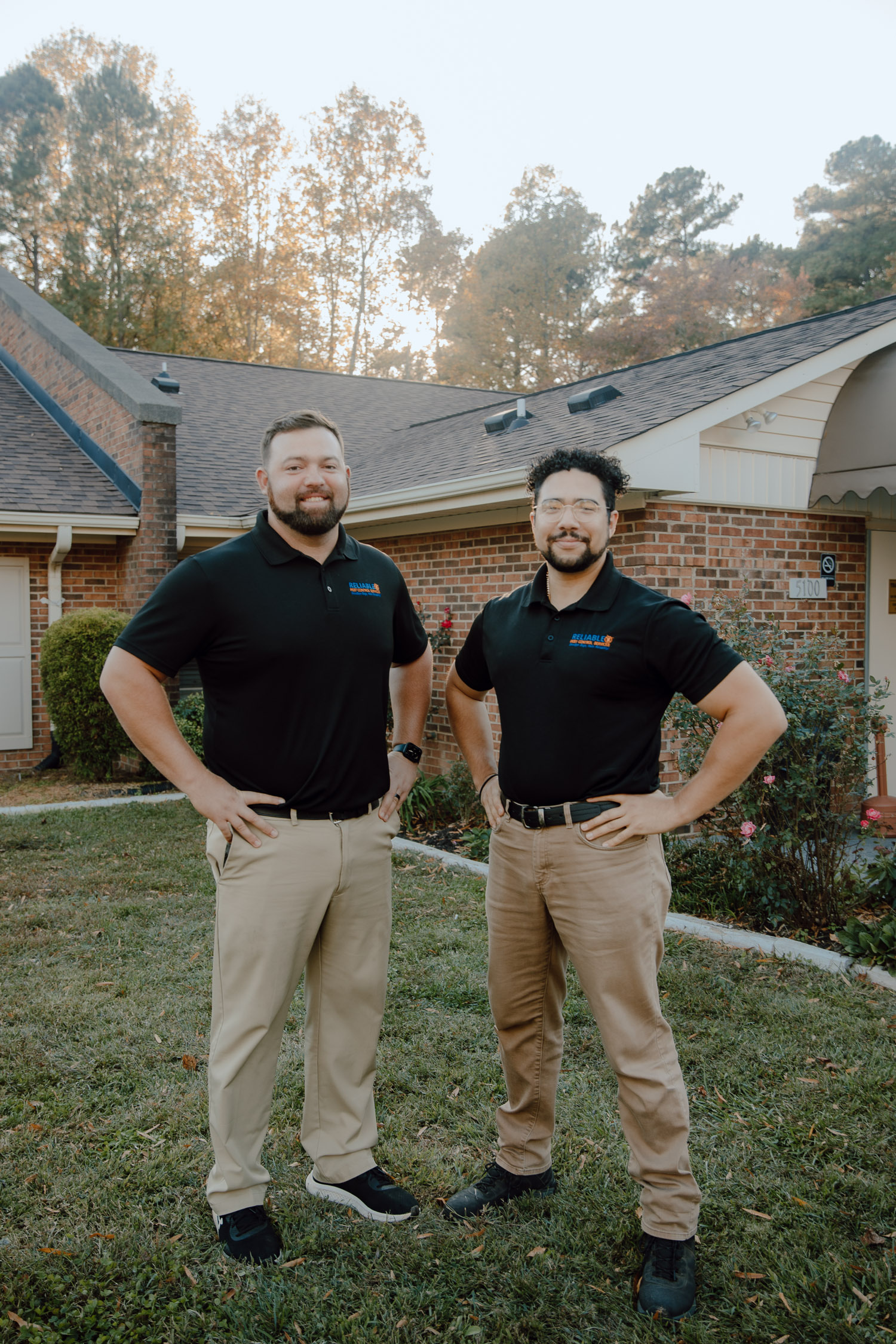 Pest control team ready for service